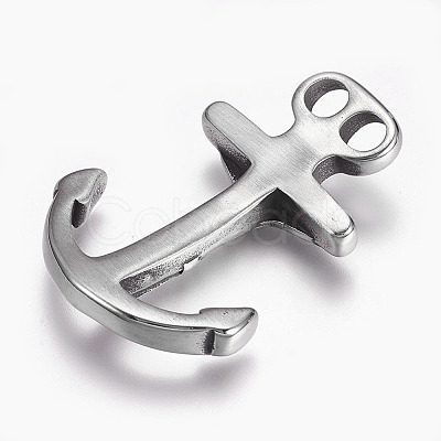 304 Stainless Steel Hook Clasps STAS-O114-074AS-1