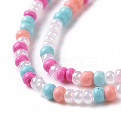 Glass Seed Bead Strands X-LAMP-B021-04G-1