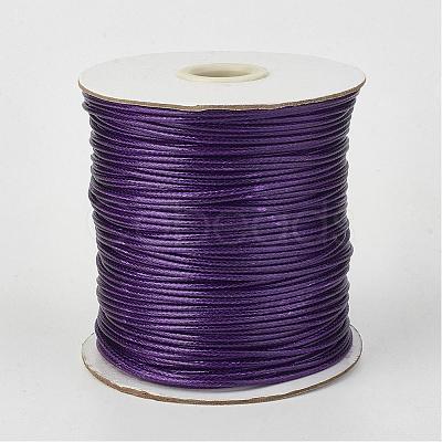 Eco-Friendly Korean Waxed Polyester Cord YC-P002-1mm-1105-1