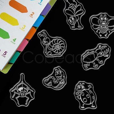 PVC Plastic Stamps DIY-WH0167-56F-1