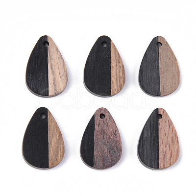 Resin & Wood Pendants X-RESI-S358-14-1