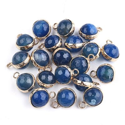 Natural Agate Pendants G-S344-33A-1