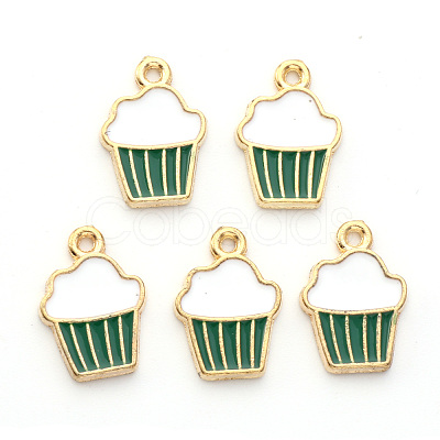 Alloy Enamel Pendants X-ENAM-S121-127A-1