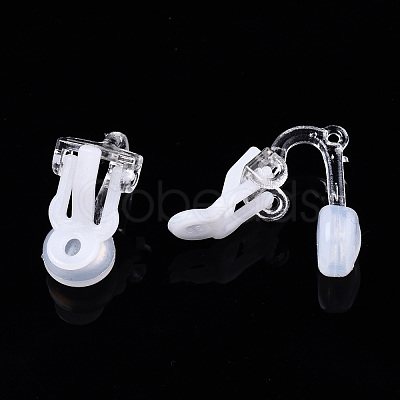 Plastic Clip-on Earring Findings FIND-R039-04-1