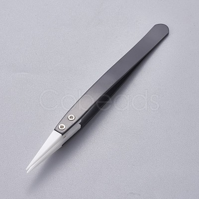 Stainless Steel Beading Tweezers TOOL-F006-03A-1