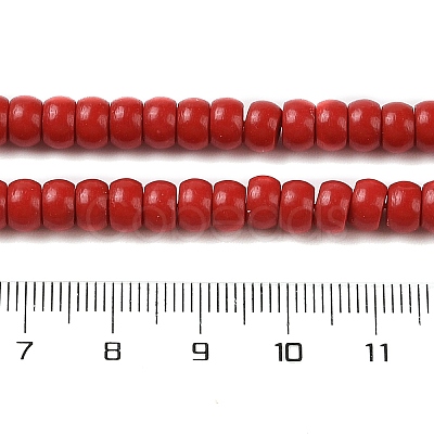 Dyed Synthetic Coral Beads Strands CORA-P010-05B-1