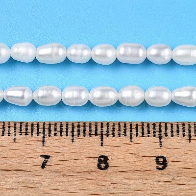 Natural Cultured Freshwater Pearl Beads Strands PEAR-N012-03N-1