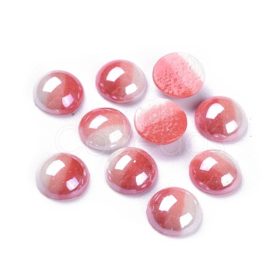 Opaque Glass Cabochons GGLA-S038-12B-8mm-1