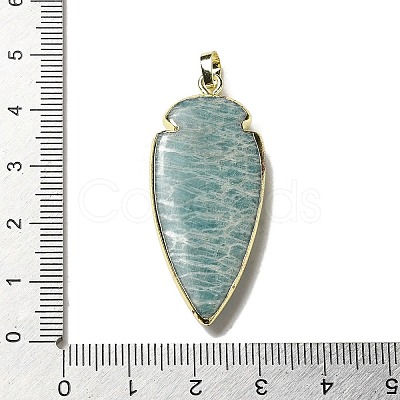 Natural Amazonite Pendants G-A099-01G-04-1