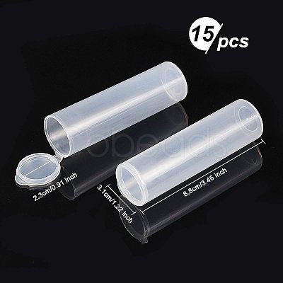 Transparent Plastic Bead Containers CON-WH0074-69-1