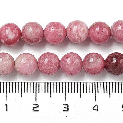 Natural Rhodonite Beads Strands G-P544-A02-02-1