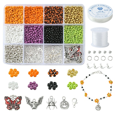 DIY Halloween Bracelet Making Kit DIY-FS0004-58-1