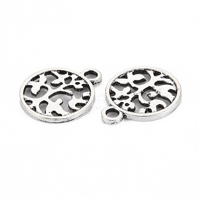 Tibetan Style Alloy Pendants TIBEP-N011-020-1