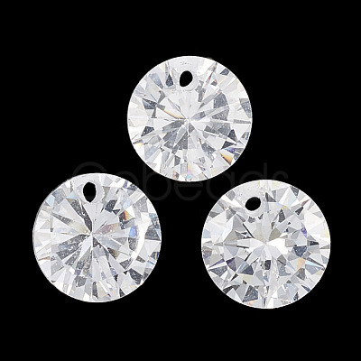 Cubic Zirconia Charms ZIRC-N033-A-09-1