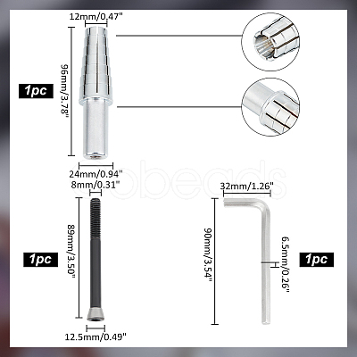 45# Steel Ring Stretcher AJEW-WH00470-35-1