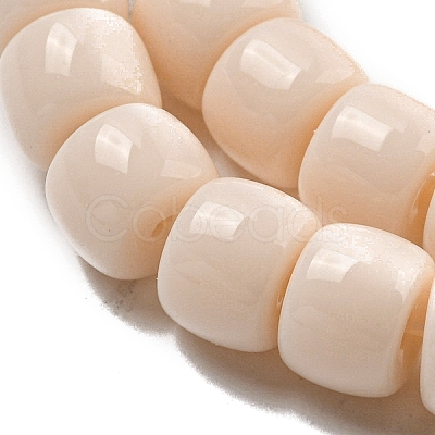 Opaque Glass Beads Strands GLAA-NH0002-B03-1