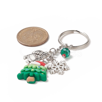 Christmas Theme Resin Keychains KEYC-TA00009-1