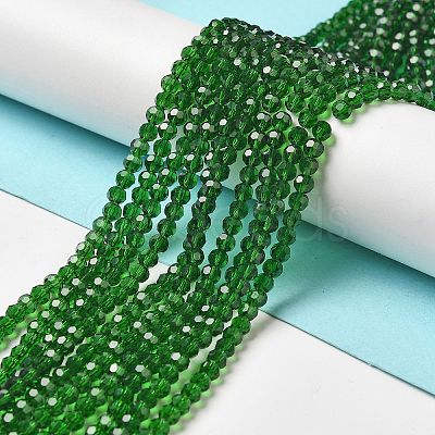 Transparent Glass Beads EGLA-A035-T4mm-D10-1