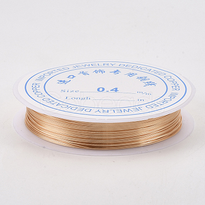 Round Copper Jewelry Wire CWIR-Q006-0.6mm-KC-1