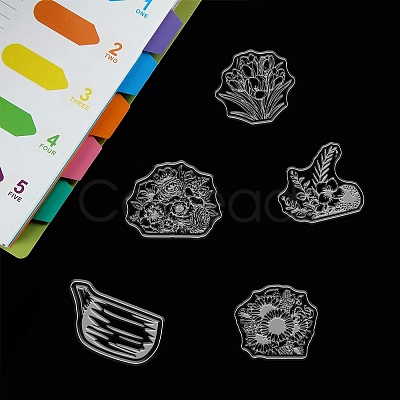 PVC Plastic Stamps DIY-WH0167-56O-1