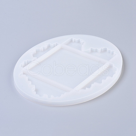 Cup Mat Silicone Molds DIY-G011-09-1