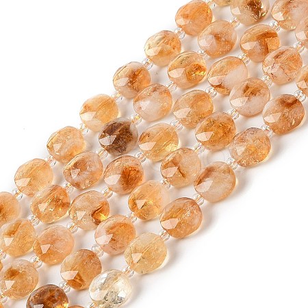 Natural Citrine Bead Strands G-C116-A01-01-1