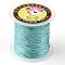 Round Metallic Thread, Embroidery Thread, 6-Ply, Dark Turquoise, 0.6mm, about 87.48 yards(80m)/roll