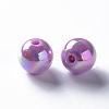Opaque Acrylic Beads MACR-S370-D12mm-M1-2
