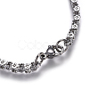 304 Stainless Steel Chain Necklaces NJEW-F242-15P-B-4