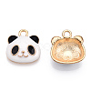 Alloy Enamel Pendants ENAM-N059-42-1