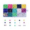 2470~2600 Pcs 13 Colors Heishi Beads Kits DIY-X0293-75-1