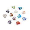 Cheriswelry 24Pcs 12 Colors Handmade Lampwork Beads LAMP-CW0001-03-3