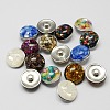 Alloy Jewelry Snap Buttons X-RESI-R076-M-1