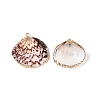 Natural Sea Shell Pendants SSHEL-N038-19-2