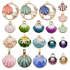 Zinc Alloy Enamel Pendants PW-WG9A069-01-1