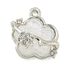 Alloy And Resin Pendants PALLOY-S029-01B-02-1