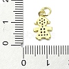 Brass Micro Pave Colorful Cubic Zirconia Pendants KK-H475-13G-02-3