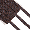 Imitation Leather Braided Lace Ribbon WL-WH0003-02-1