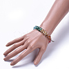 Glass Beads Bracelets BJEW-JB04406-5