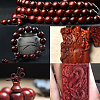 Natural Wood Beads WOOD-WH0107-45E-5