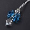 Crystal Fairy Beaded Wall Hanging Decoration Pendant Decoration HJEW-G019-02A-4