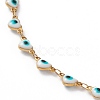 304 Stainless Steel Link Chain Necklaces NJEW-JN03221-2
