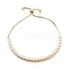 Cubic Zirconia Classic Tennis Bracelet for Women BJEW-F417-02G-RS-2