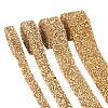 Glitter Resin Hotfix Rhinestone(Hot Melt Adhesive On The Back) OCOR-TA0001-11-12