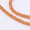 Glass Beads Strands GLAA-G045-B-4