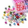 24Colors ABS Plastic Imitation Pearl Beads OACR-YW0001-74-2