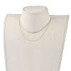 Faceted Rondelle Glass Beaded Necklaces NJEW-JN03004-07-4