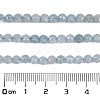 Natural Aquamarine Beads Strands G-C127-A04-02-4