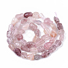 Natural Rainbow Strawberry Quartz Beads Strands X-G-S363-048C-2