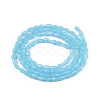 Imitation Jade Glass Beads Strands GLAA-N052-02-3